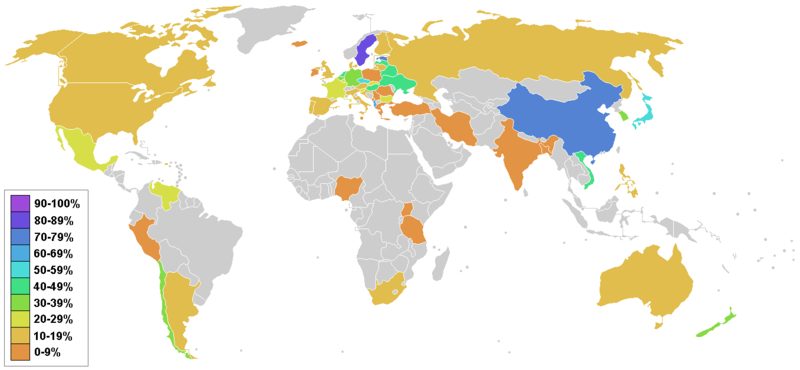 800px Irreligion statistics by country